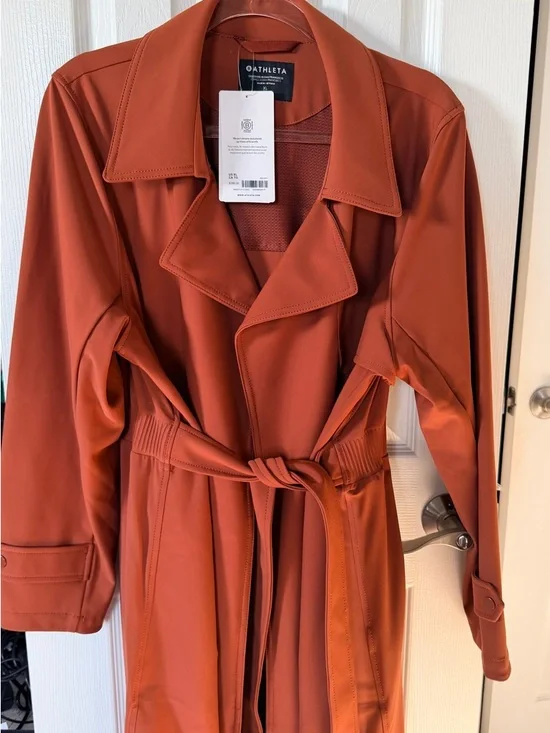 Athleta NWT Stellar Trench - Picture 4 of 7